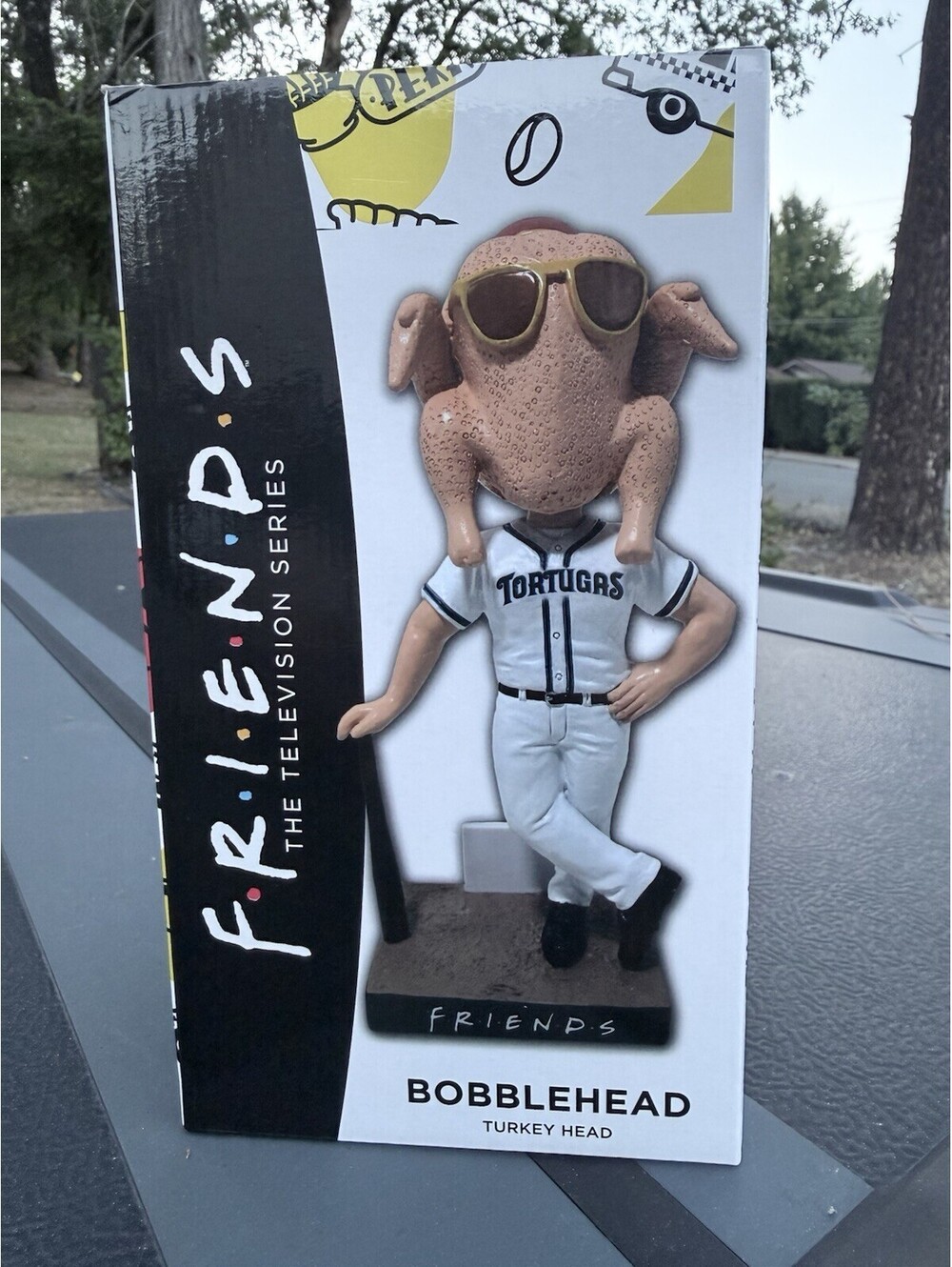 DAYTONA TORTUGAS FRIENDS TURKEY HEAD BOBBLEHEAD CLASS A CINCINNATI REDS